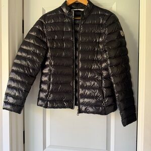 Moncler Black Quilted Down Puffer Jacket